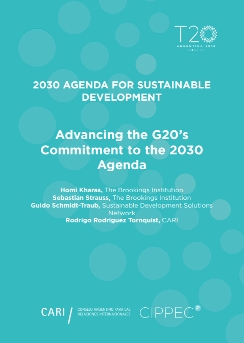 Advancing the G20’s Commitment to the 2030 Agenda