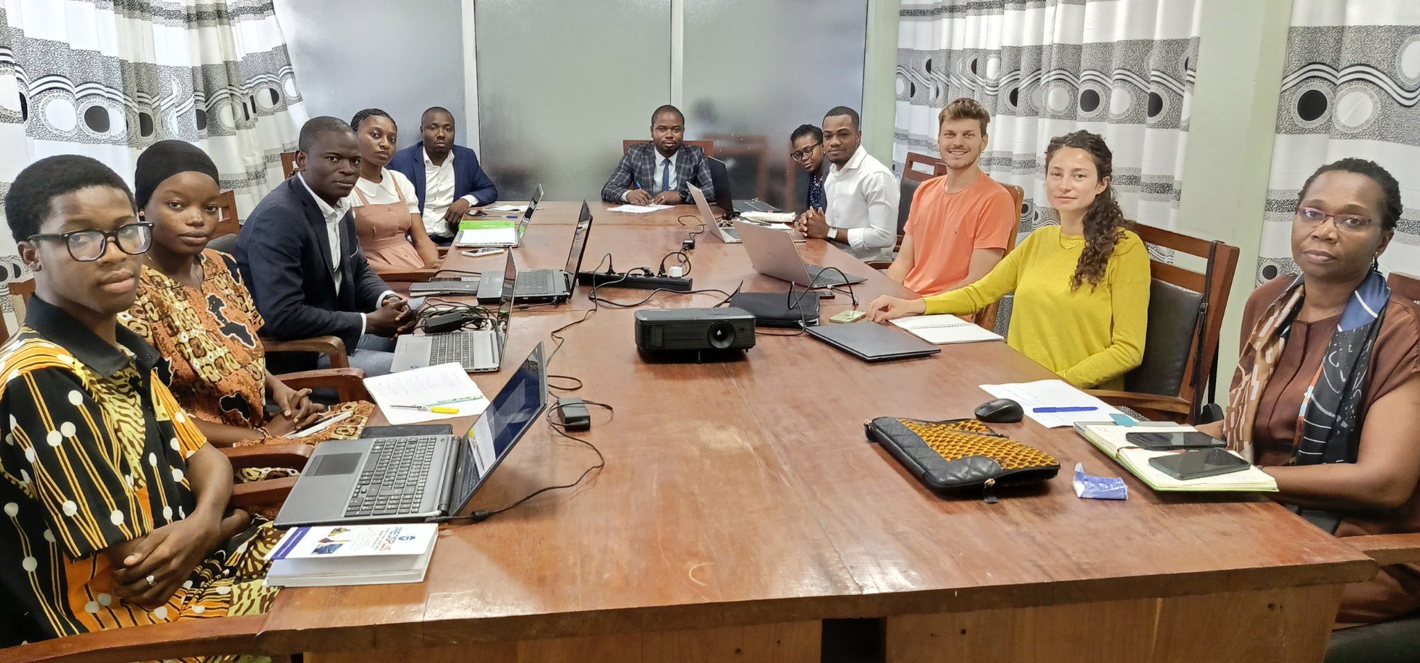 SDSN team with SDSN Benin